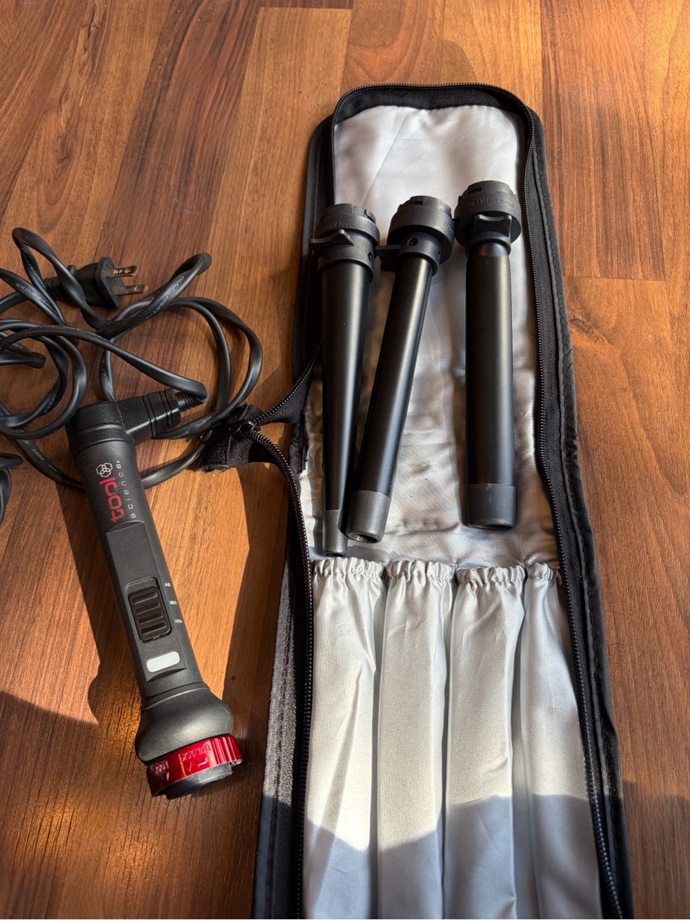 Tool science 3 wand curling set